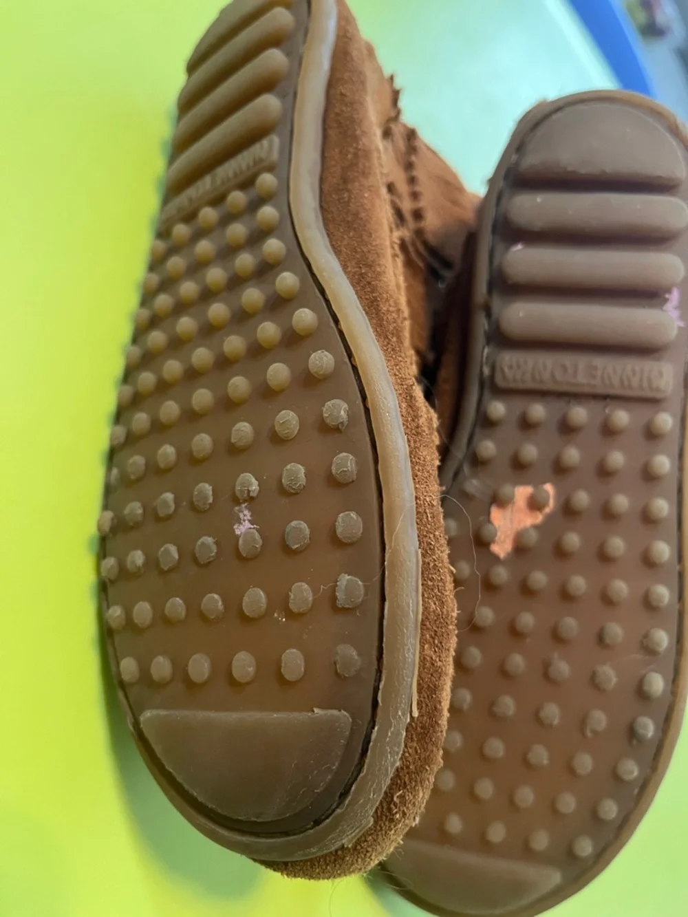 Minnetonka soft suede